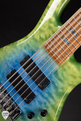 Spector NS-6 Neck Thru Bass Guitar in Lost Lagoon