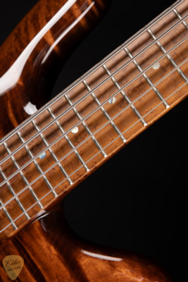 Spector NS-5XL Neck Thru Caramel Custom Bass Guitar ---