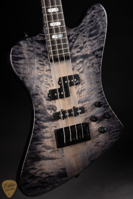 Spector NS-2X 4 String Neck Thru Charcoal Burst Bass Guitar