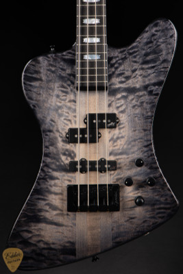 Spector NS-2X 4 String Neck Thru Charcoal Burst Bass Guitar