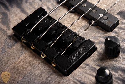 Spector NS-2X 4 String Neck Thru Charcoal Burst Bass Guitar