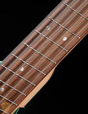 Dingwall D-Roc Standard 5-String Gloss Metal Flake Aquamarine Bass Guitar