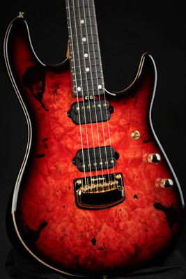 Ernie Ball Music Man Jason Richardson 6-String Cutlass - Rorschach Red #S06206
