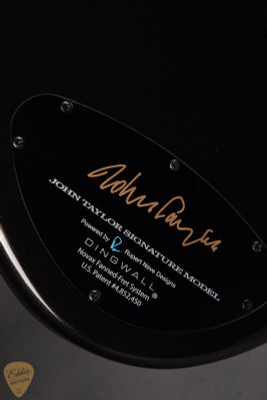 Dingwall John Taylor Signature Metallic Black bass guitar