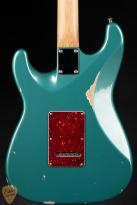 Suhr Eddie's Guitars Exclusive Classic S Antique Roasted Electric Guitar in Sherwood Green Metallic