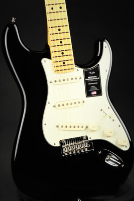 Used - Fender American Professional II Stratocaster, Maple - Black #US20085799