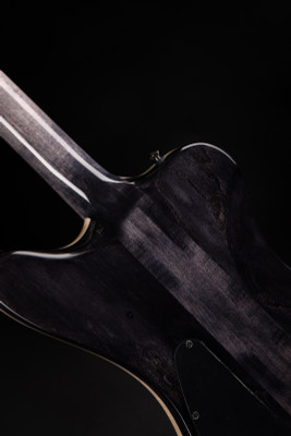 Spector NS-2X 4 String Neck Thru Bass Guitar in Black & White