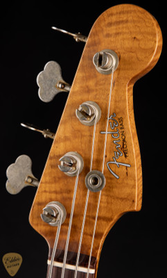 Fender Custom Shop 1959 Precision Bass Journeyman Bass Guitar in Olympic White