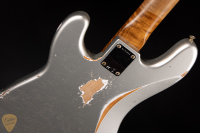 Fender Custom Shop 64 Precision Bass Heavy Relic P/J Bass Guitar in Inca Silver