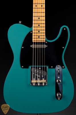 Suhr Eddie’s Guitars Exclusive Roasted Classic T Electric Guitar in Sherwood Green Metallic