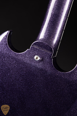 Gibson Custom Shop Made 2 Measure SG Custom Gloss Purple Sparkle electric guitar