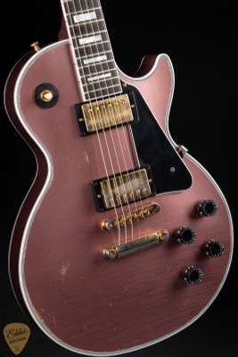 Gibson Custom Shop PSL Murphy Lab Les Paul Custom Heavy Aged Heather Mist Poly Electric Guitar