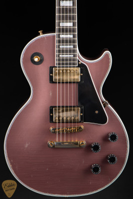 Gibson Custom Shop PSL Murphy Lab Les Paul Custom Heavy Aged Heather Mist Poly Electric Guitar