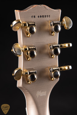 Gibson Custom Shop PSL Murphy Lab Les Paul Custom Heavy Aged Gold Mist Poly Electric Guitar