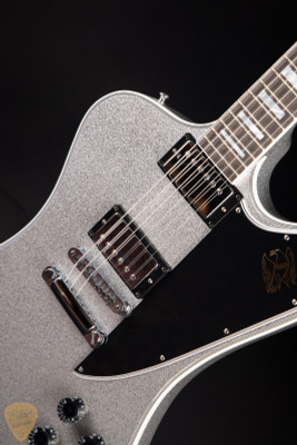 Gibson Custom Shop Made 2 Measure Firebird Custom Silver Sparkle Electric Guitar