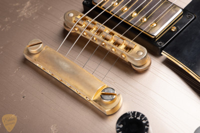 Gibson Custom Shop PSL Murphy Lab Les Paul Custom Heavy Aged Gold Mist Poly Electric Guitar