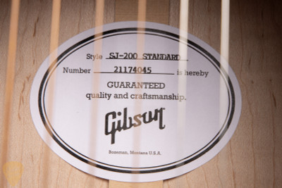 Gibson SJ-200 Standard Wine Red acoustic guitars