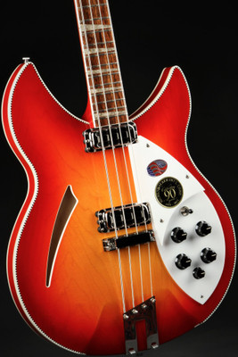Rickenbacker Limited Edition 90th Anniversary 4005XC - Amber Fire Glo #2124792