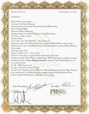 Paul Reed Smith Private Stock #11242 McCarty 594 Singlecut Electric Guitar in Blood Red Glow