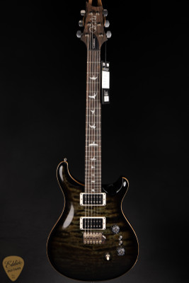 Paul Reed Smith Eddie’s Guitars Wood Library Custom 24-08 Torrefied Maple Neck Electric Guitar in Mash Green Burst