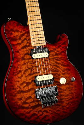 Ernie Ball Music Man Axis - Roasted Amber Quilt #H01938