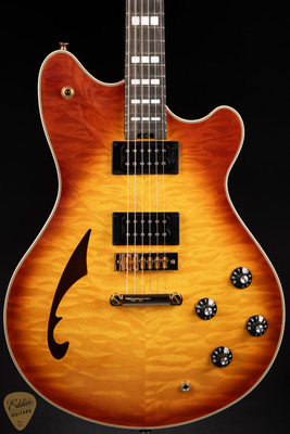 EVH SA-126 Special QM Electric Guitar in Tobacco Burst