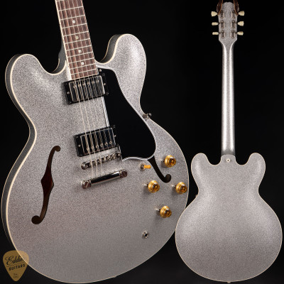 Gibson Custom Shop Made 2 Measure 1959 ES-335 Reissue Gloss Silver Sparkle electric guitars