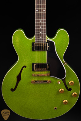 Gibson Custom Shop Made 2 Measure 1959 ES-335 Reissue Gloss Geko Green Sparkle Electric Guitar