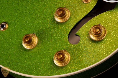 Gibson Custom Shop Made 2 Measure 1959 ES-335 Reissue Gloss Geko Green Sparkle electric guitars