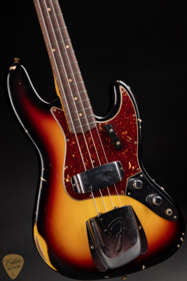 Fender Custom Shop LTD 1960 Jazz Bass Relic - 3-Color Sunburst
