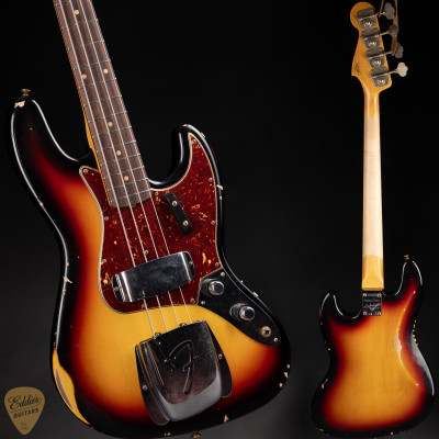 Fender Custom Shop LTD 1960 Jazz Bass Relic - 3-Color Sunburst