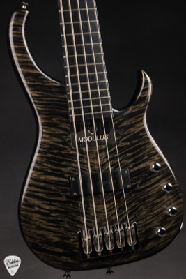 2003 - Modulus Quantum Wide 5 SS - Trans Black - Eddie's Guitars