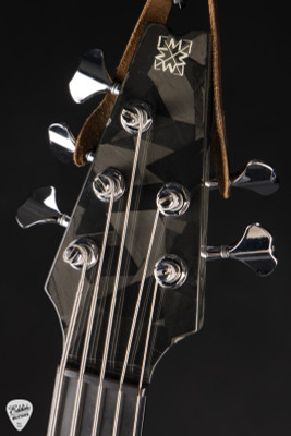 2003 – Modulus Quantum Wide 5 SS Bass Guitar in Trans Black