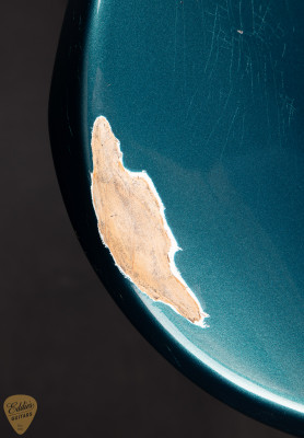 Suhr Eddie’s Guitars Exclusive Roasted Classic JM Antique Electric Guitar in Ocean Turquoise Metallic