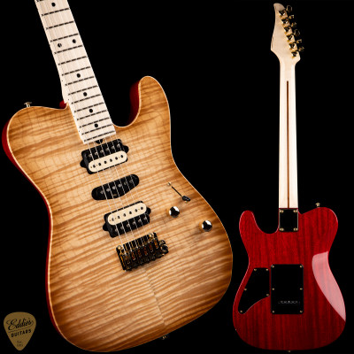 Suhr Classic T Electric Guitar in Natural Burst