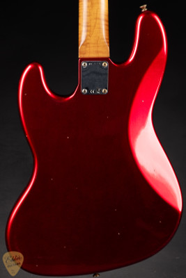 Fender Custom Shop 1964 Jazz Bass Journeyman Candy Apple Red bass guitar