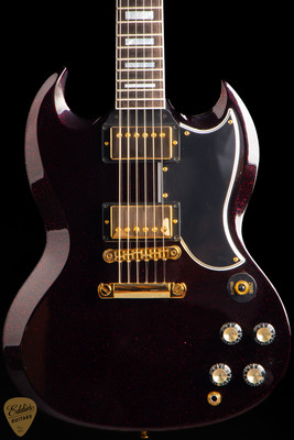 Gibson Custom Shop Made 2 Measure SG Custom Gloss Brunswick Red Electric Guitar