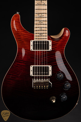 Paul Reed Smith Eddie’s Guitars Wood Library DGT (David Grissom Trem)Swamp Ash/Figured Maple Neck Fire Red Gray Black Fade electric guitar