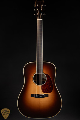 Bourgeois OMC DB Signature acoustic guitar with Aged Tone Italian Spruce & Curly Maple
