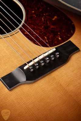 Bourgeois D Large Soundhole Sunburst acoustic guitar with Aged Tone Adirondack & Brazilian Rosewood