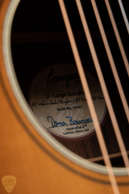 Bourgeois D Large Soundhole Sunburst acoustic guitar with Aged Tone Adirondack & Brazilian Rosewood