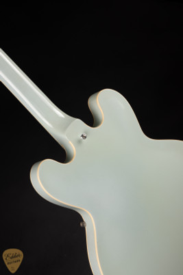 Used Gibson Custom Shop 1963 ES-335 Block Reissue Frost Blue electric guitar