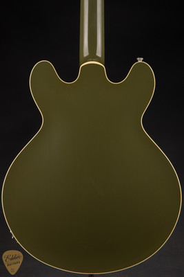 Collings I-35 LC hollowbody guitar in Aged Olive Drab