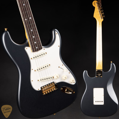 Fender Custom Shop LTD 1965 Stratocaster Deluxe Closet Classic Charcoal Frost Metallic Electric Guitar