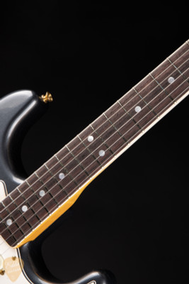 Fender Custom Shop LTD 1965 Stratocaster Deluxe Closet Classic Charcoal Frost Metallic Electric Guitar
