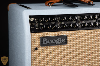 Mesa Boogie Mark VII 90 1X12 Combo/Baby Blue Bronco/Cream & Tan Grill Guitar Amp Combo