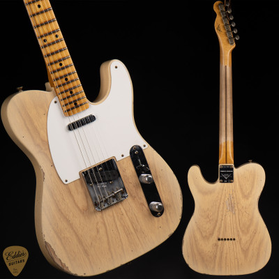 Fender Custom Shop Limited Edition 54 Telecaster Relic electric guitar in Natural Blonde