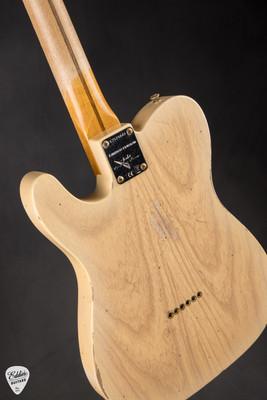 2024 - Fender Custom Shop Limited Edition 54 Telecaster Relic - Natural Blonde