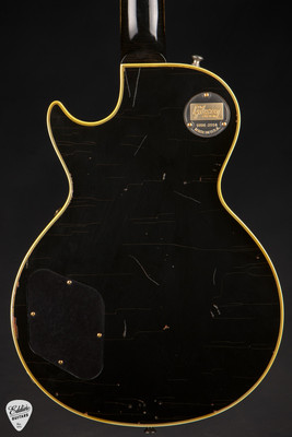 2016 – Gibson Custom Shop Robby Krieger 1954 Les Paul Custom Aged Electric Guitar in Aged Lamp Black