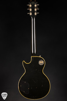 2016 – Gibson Custom Shop Robby Krieger 1954 Les Paul Custom Aged Electric Guitar in Aged Lamp Black